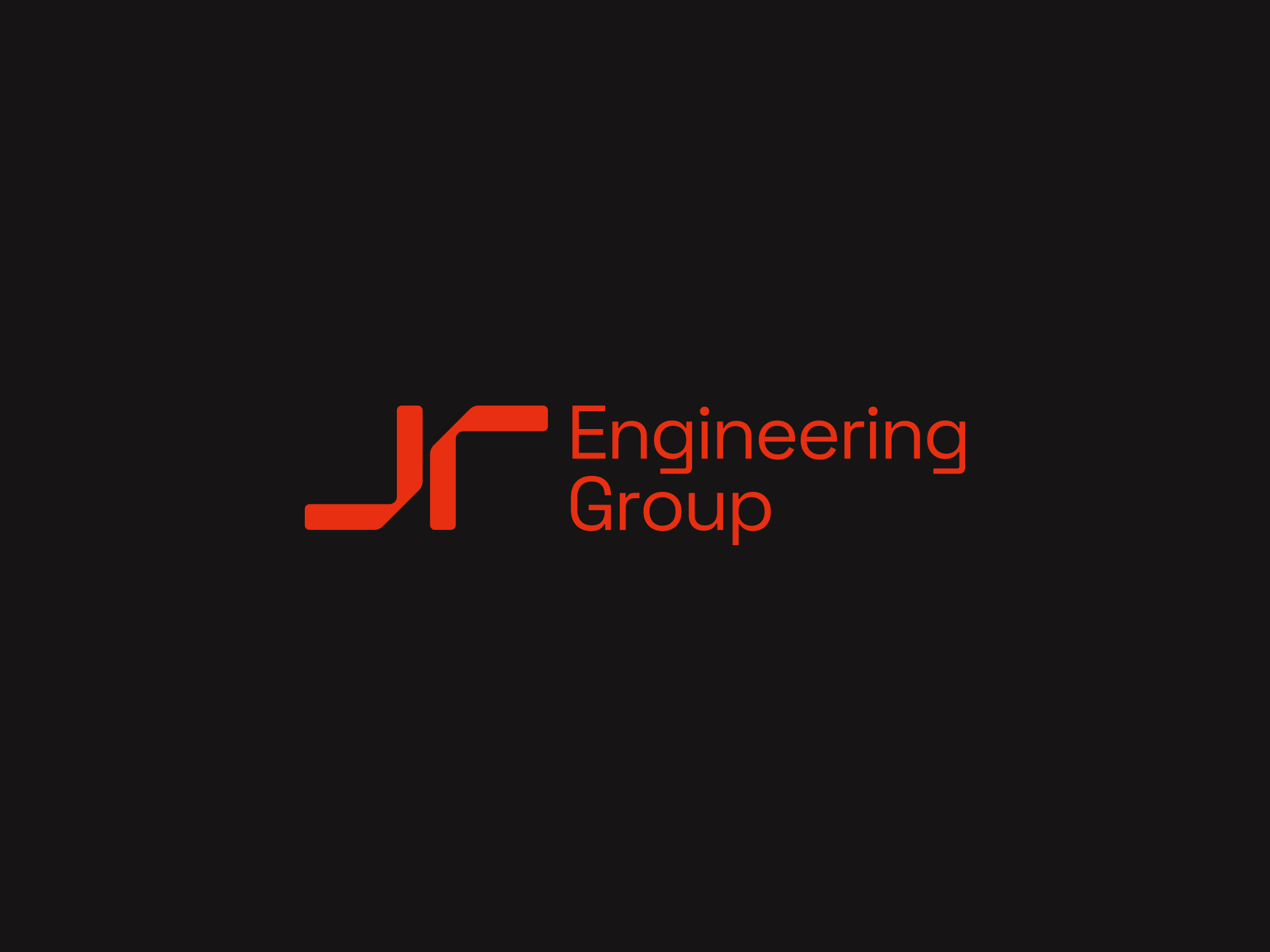 JR Engineering Group brand identity applications